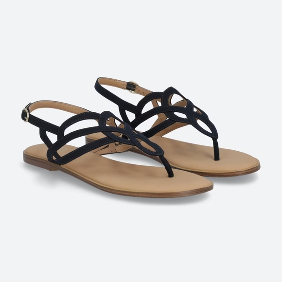 Market & Spruce Shoes - NWT Market & Spruce Irene Strappy Sandal, Navy, Size 8